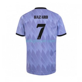 Billige Fotballdrakter Real Madrid Eden Hazard 7 Bortedraktsett 2022/23 Kortermet